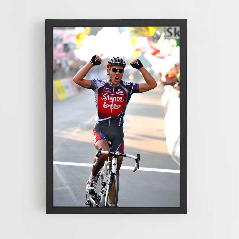 Poster La Victoire Cycliste – affiche Cyclisme (vue 2)